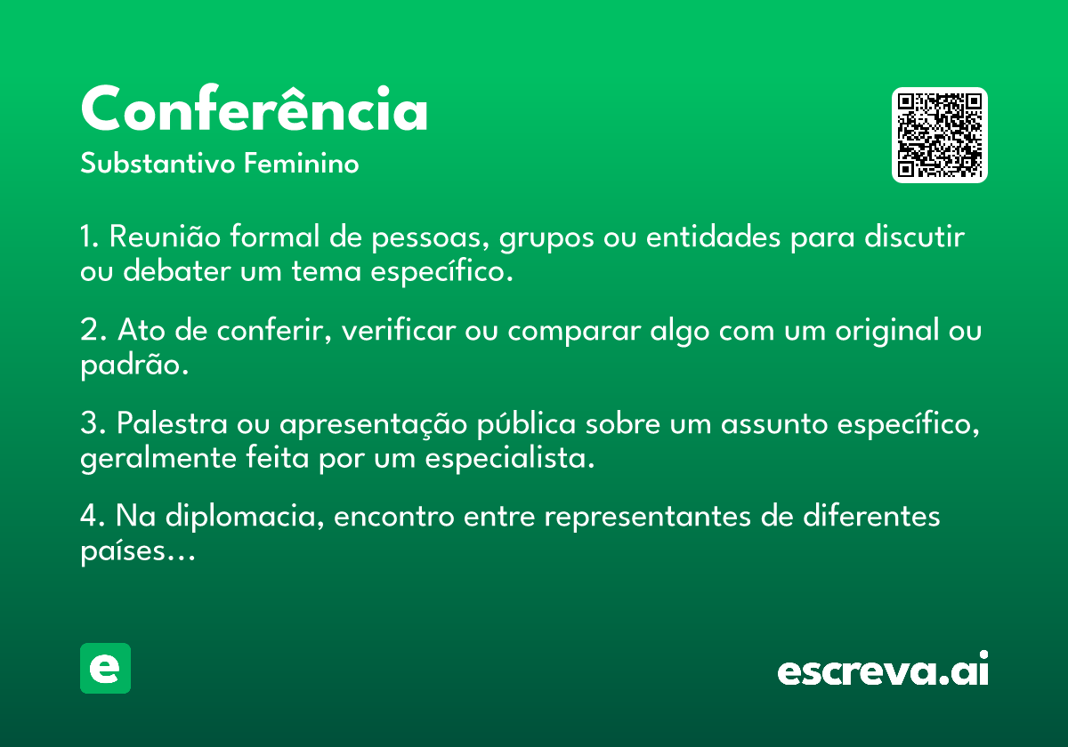 conferência