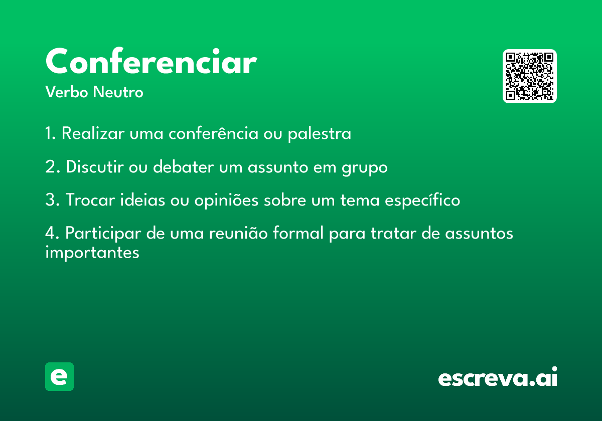 conferenciar