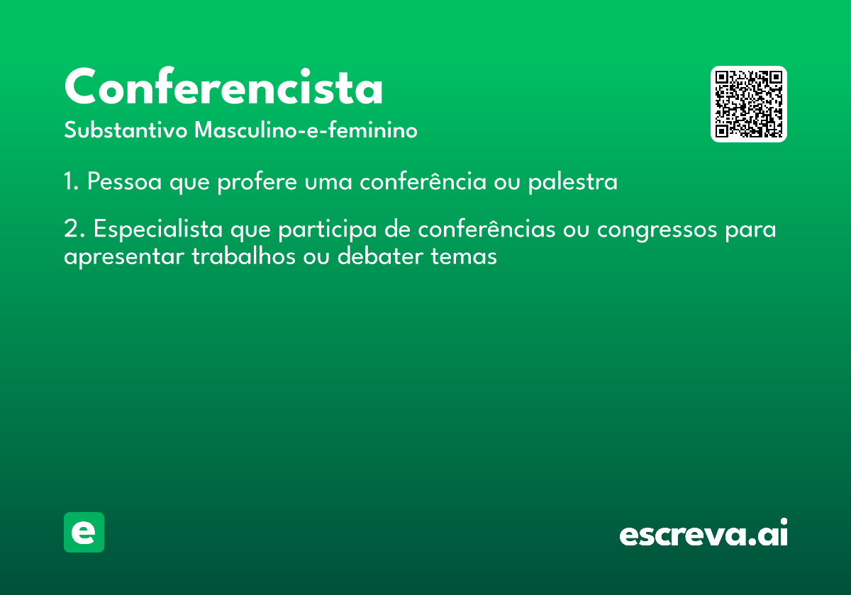 conferencista