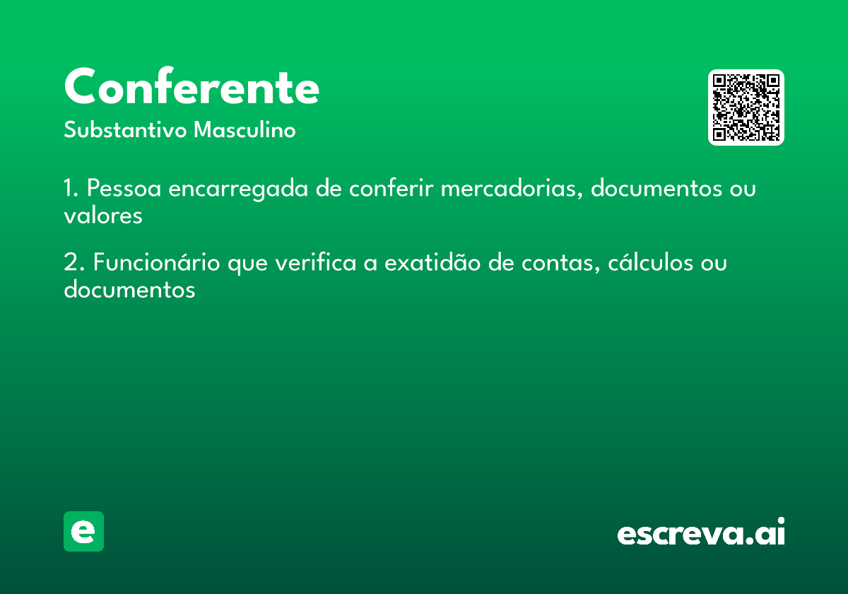 conferente