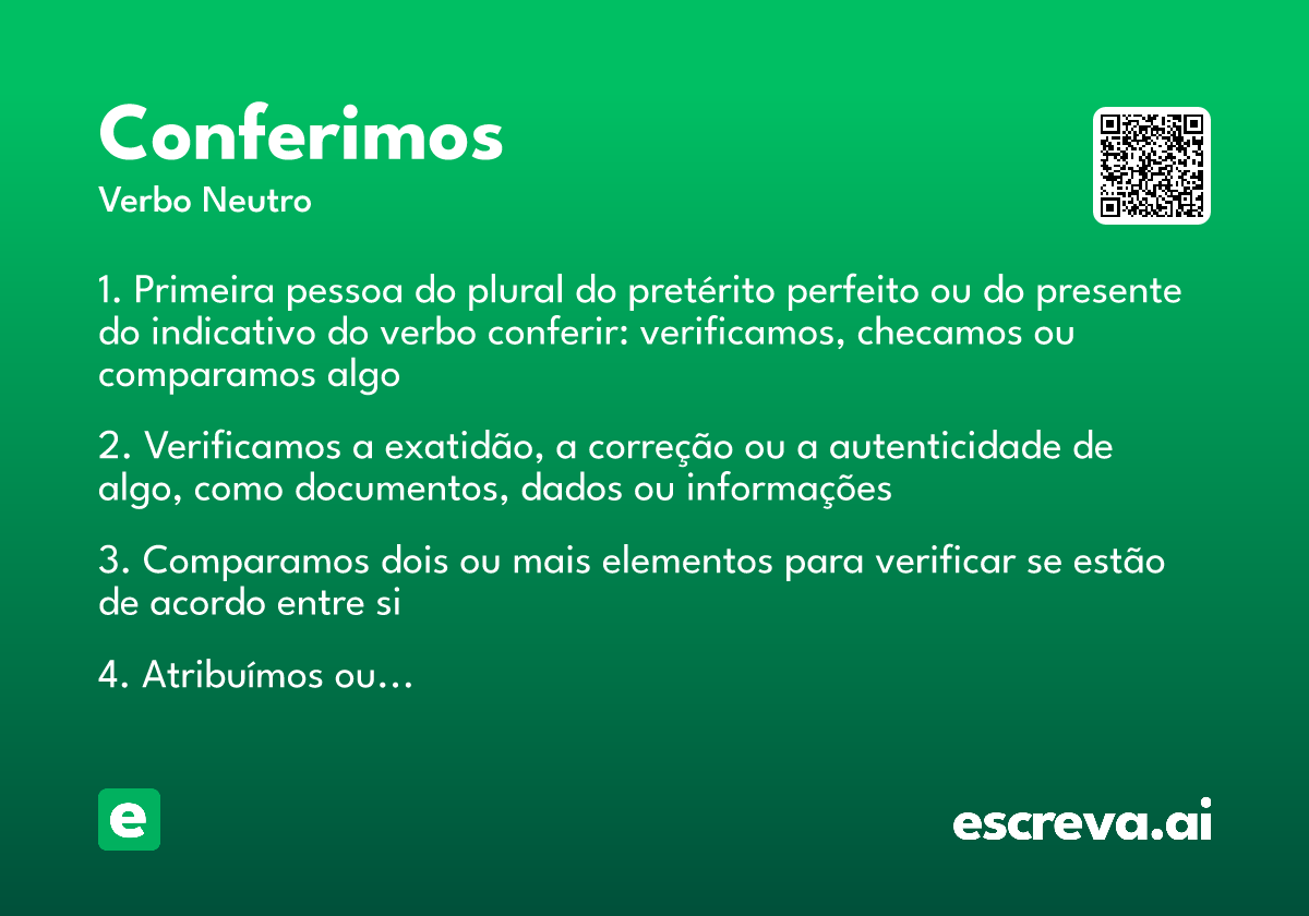 conferimos