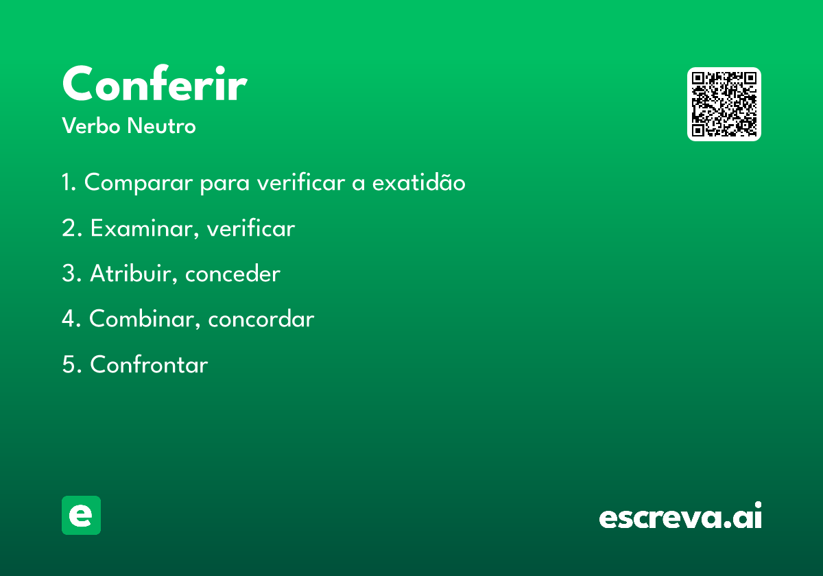 conferir