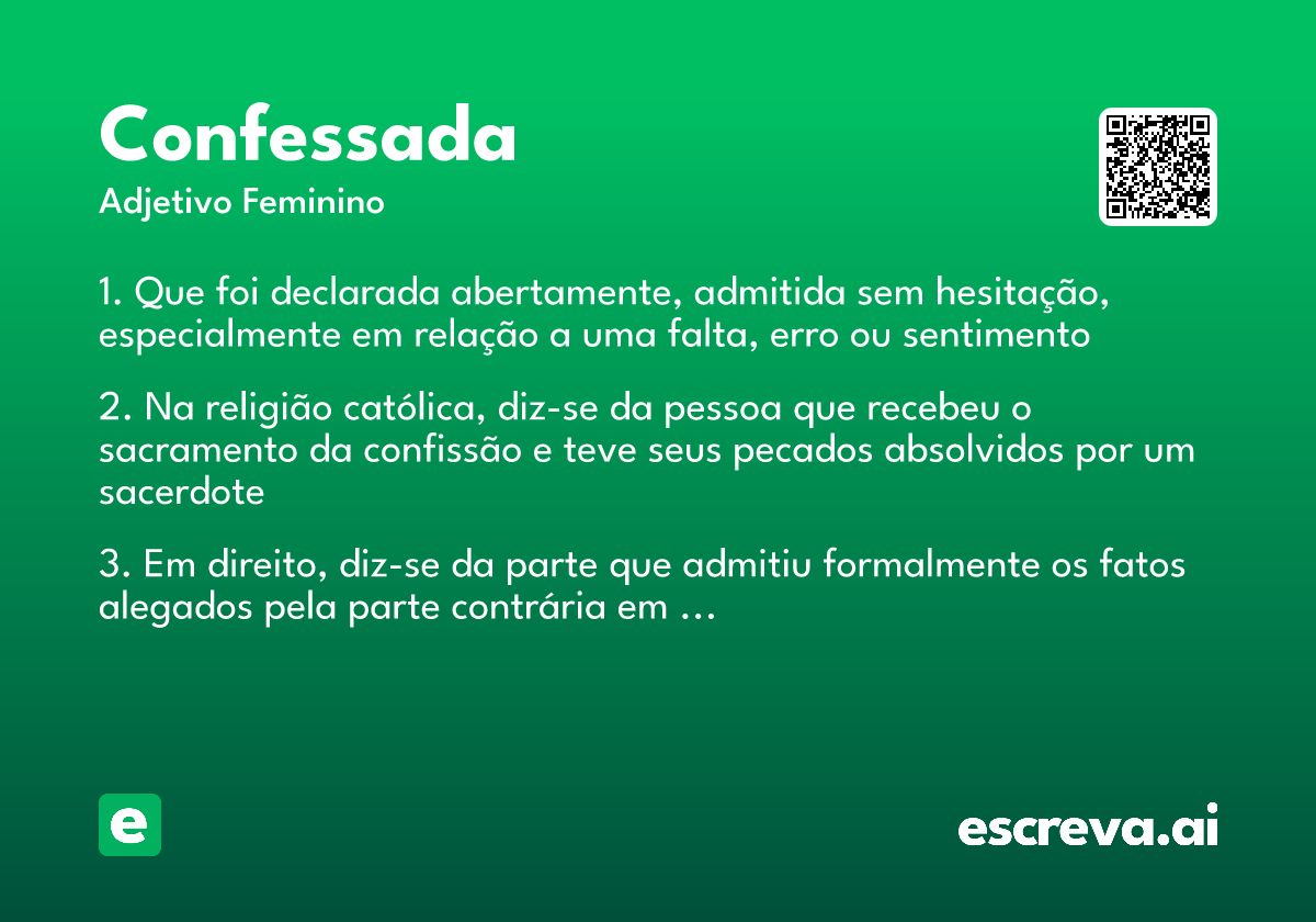 confessada