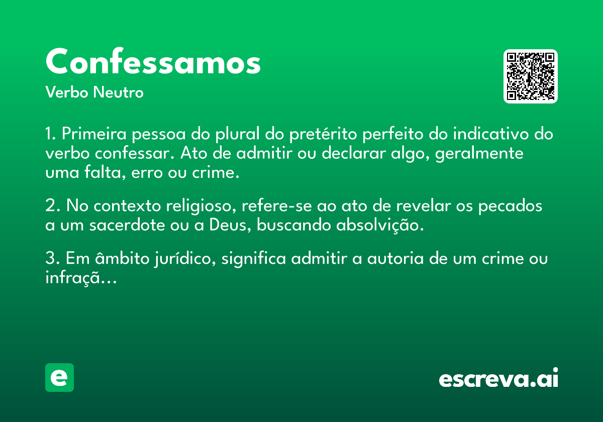 confessamos