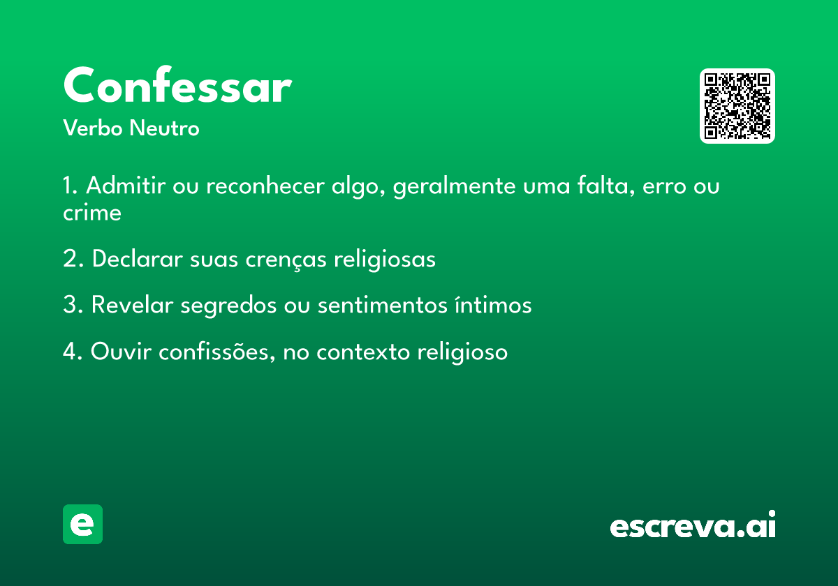 confessar