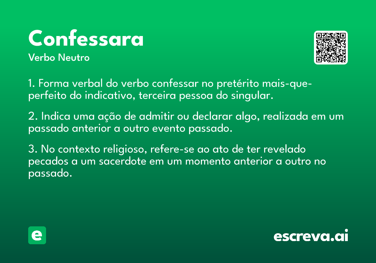 confessara