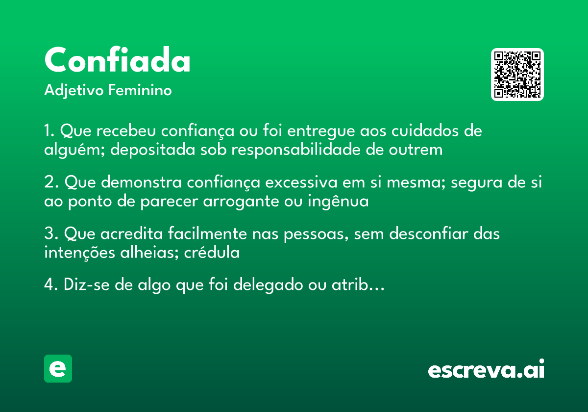 confiada