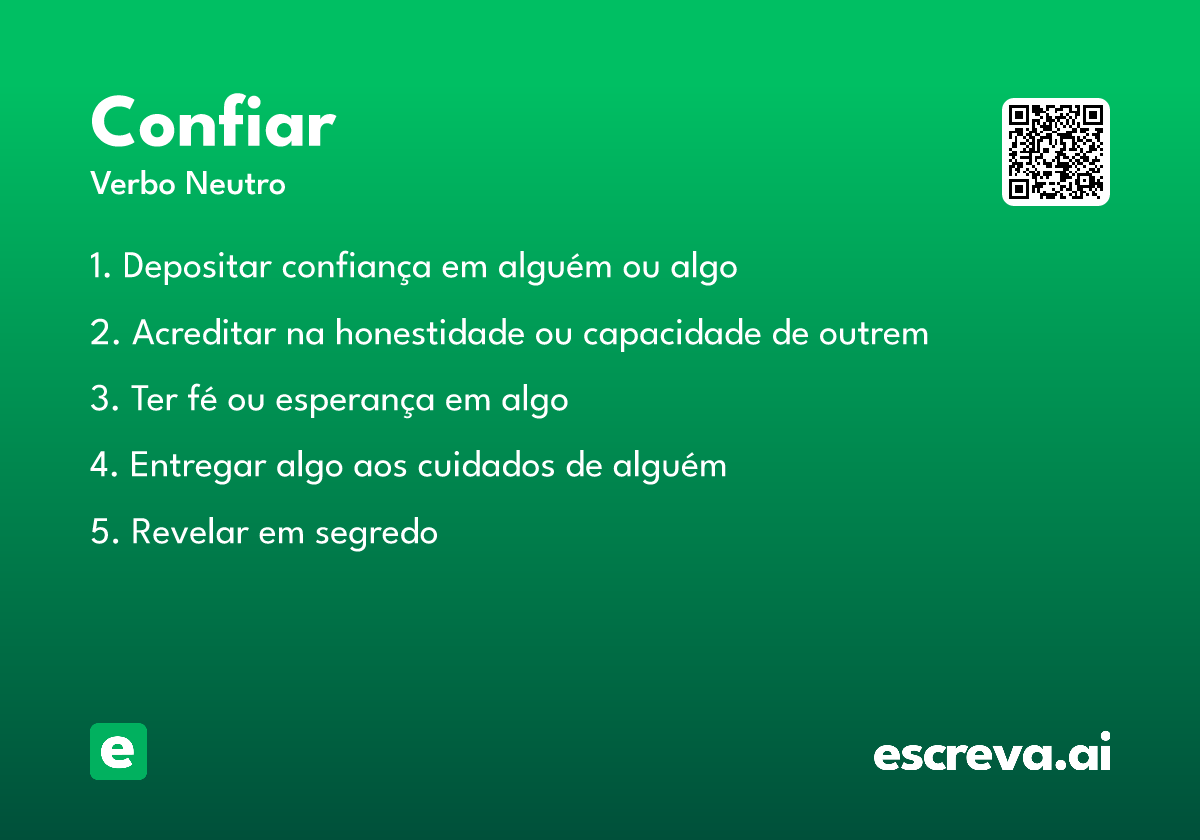 confiar