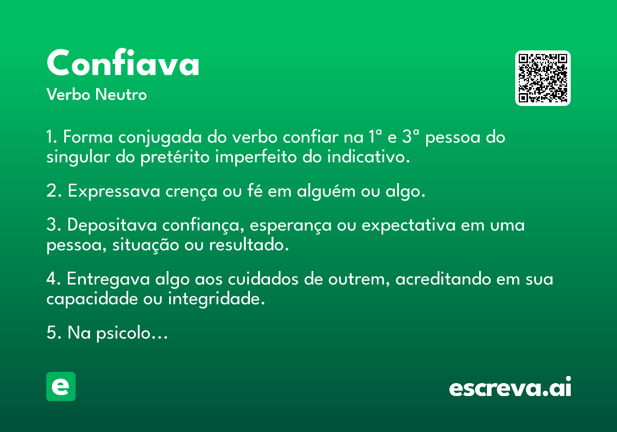 confiava