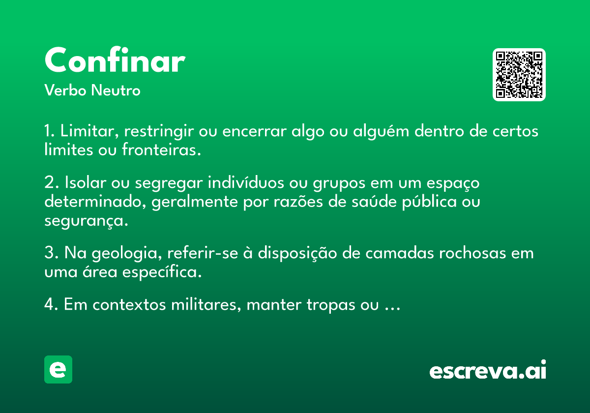 confinar