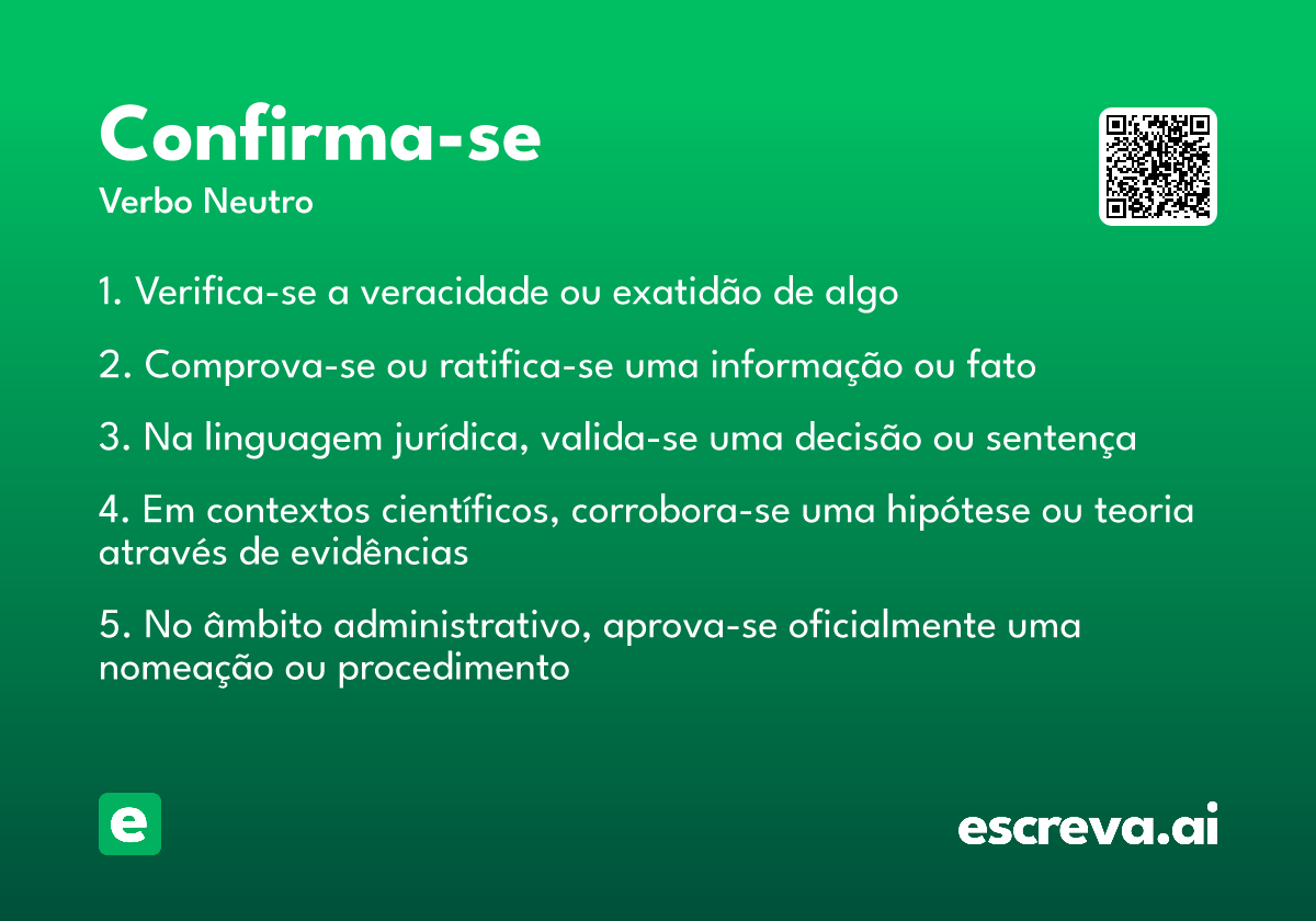 confirma-se