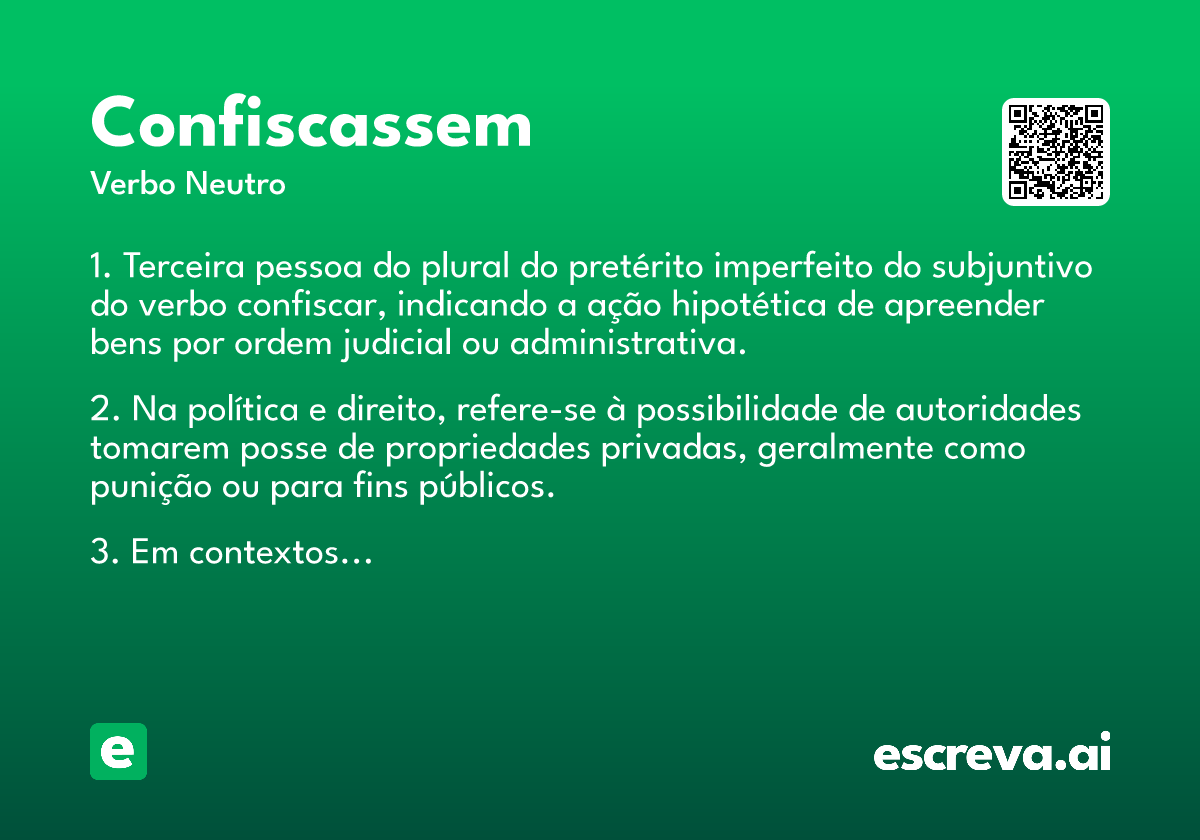 confiscassem