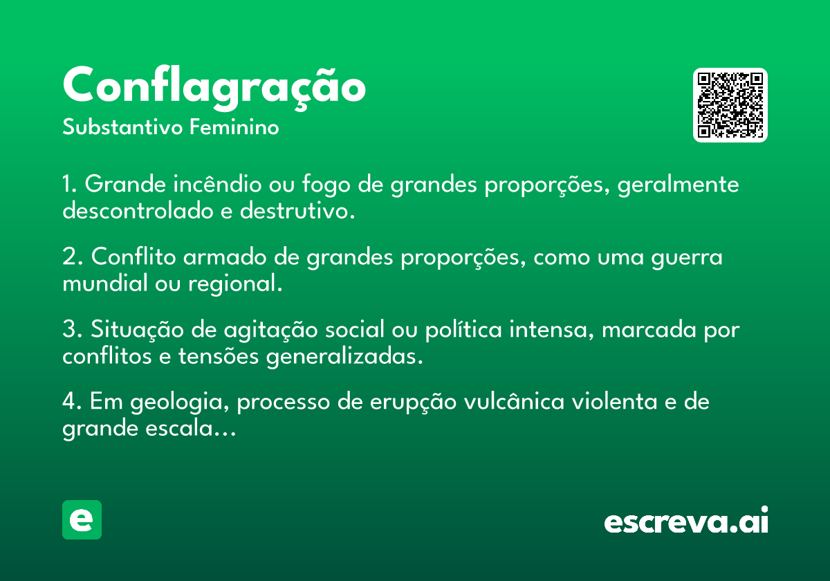 conflagração