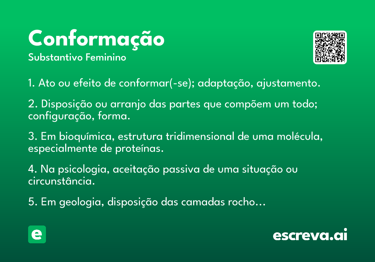 conformação