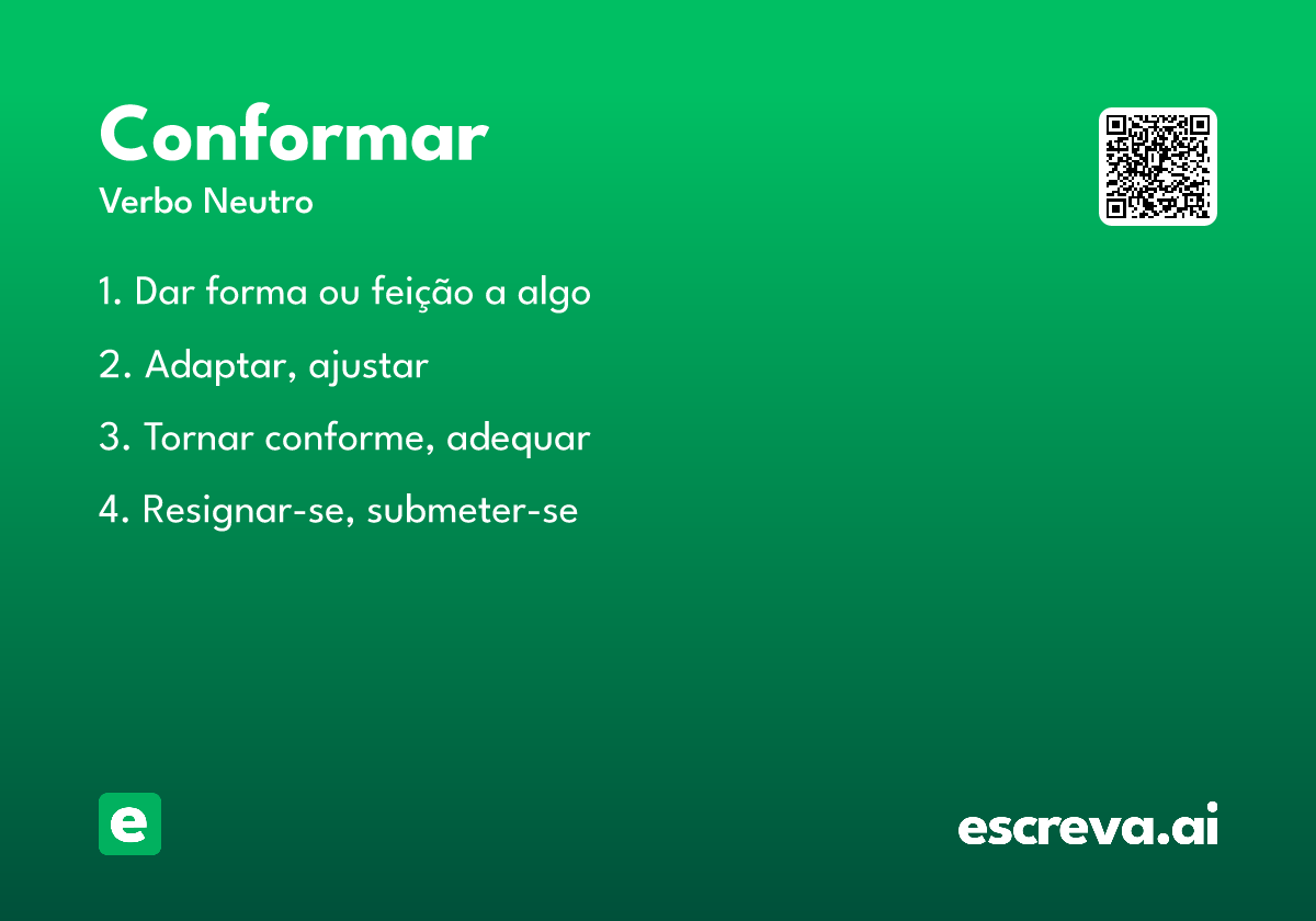 conformar