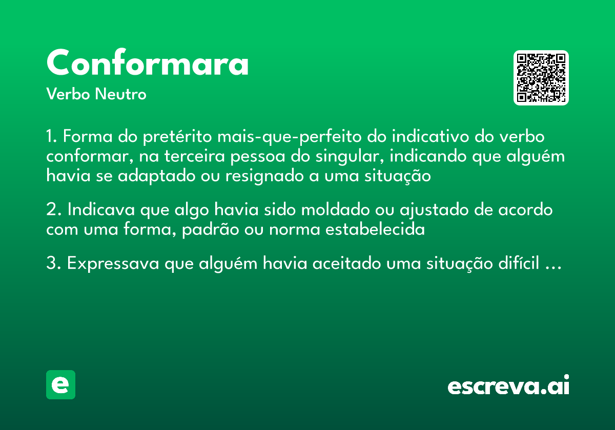conformara