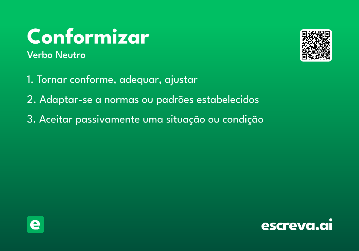 conformizar