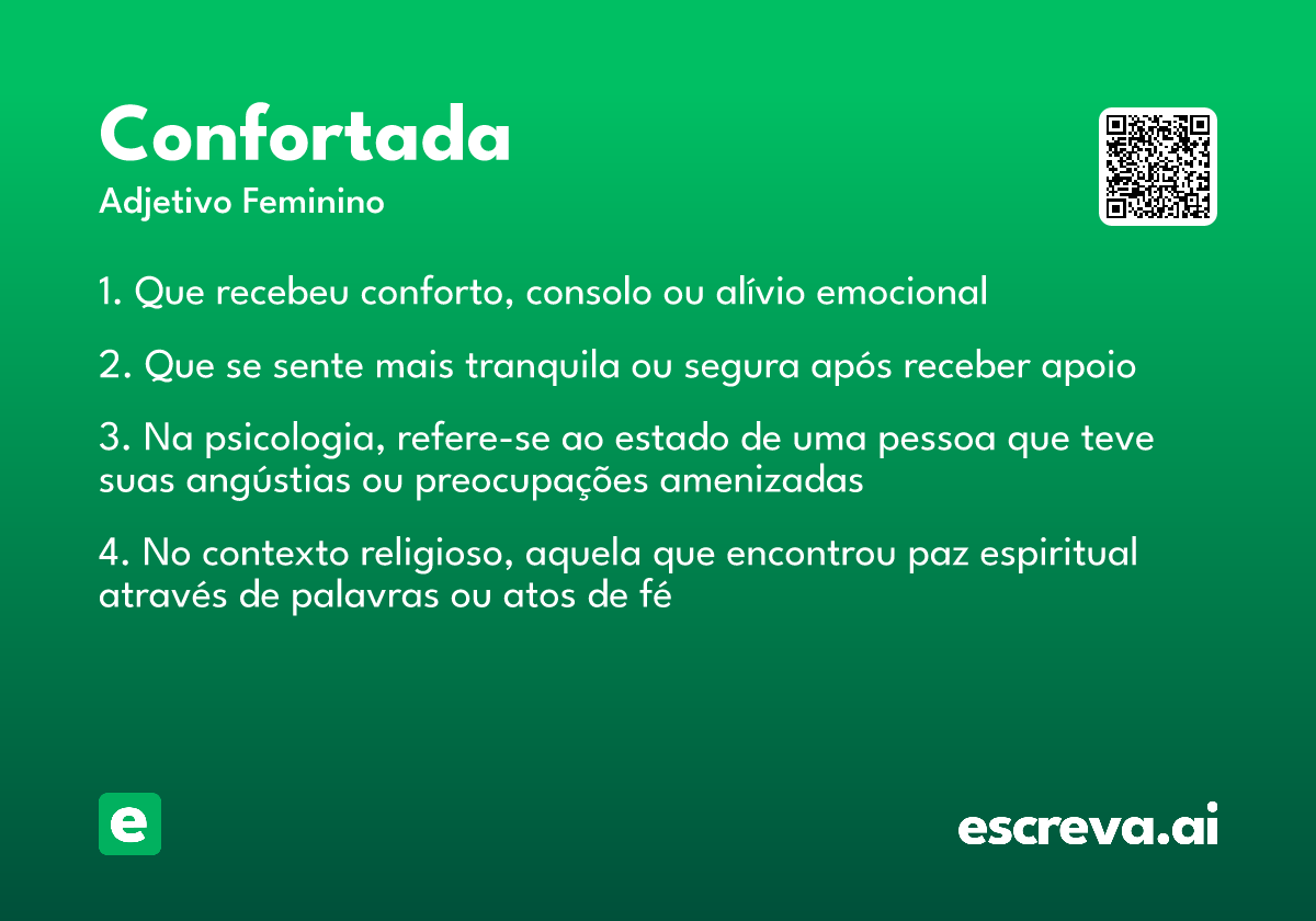 confortada