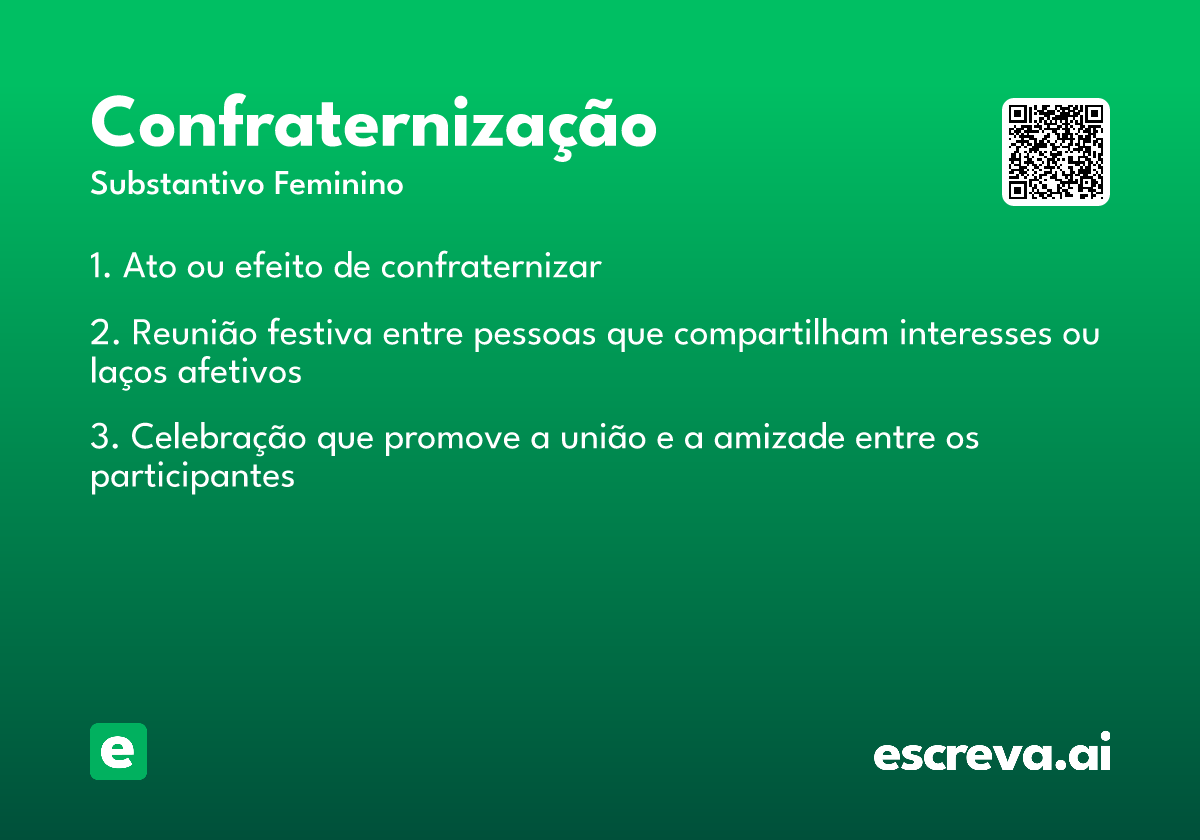 confraternização