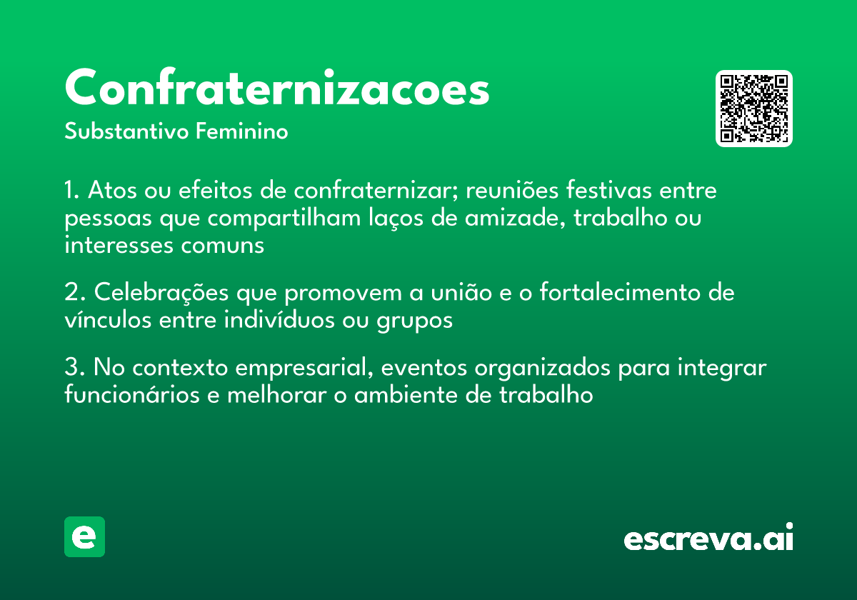 confraternizacoes