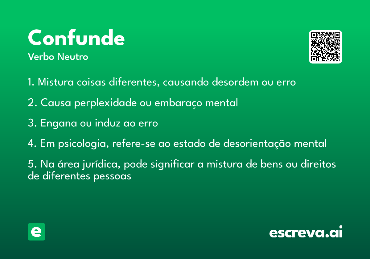 confunde