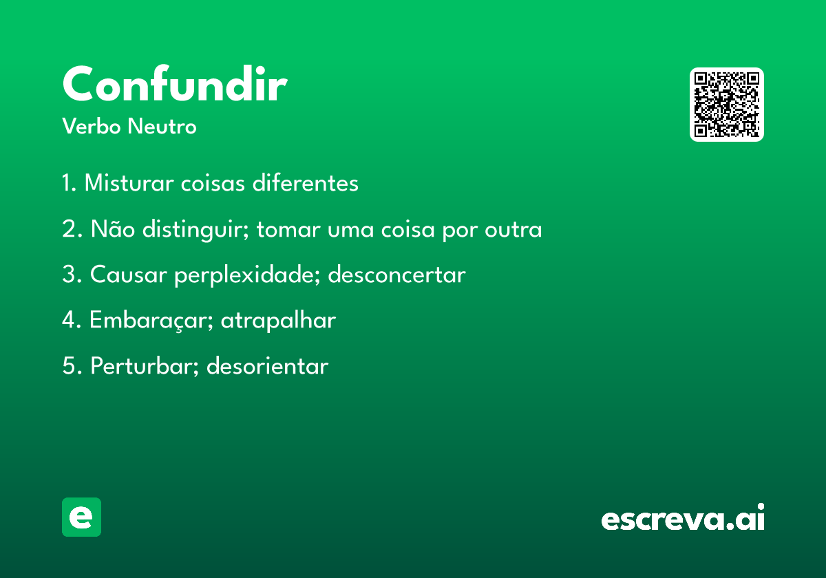 confundir