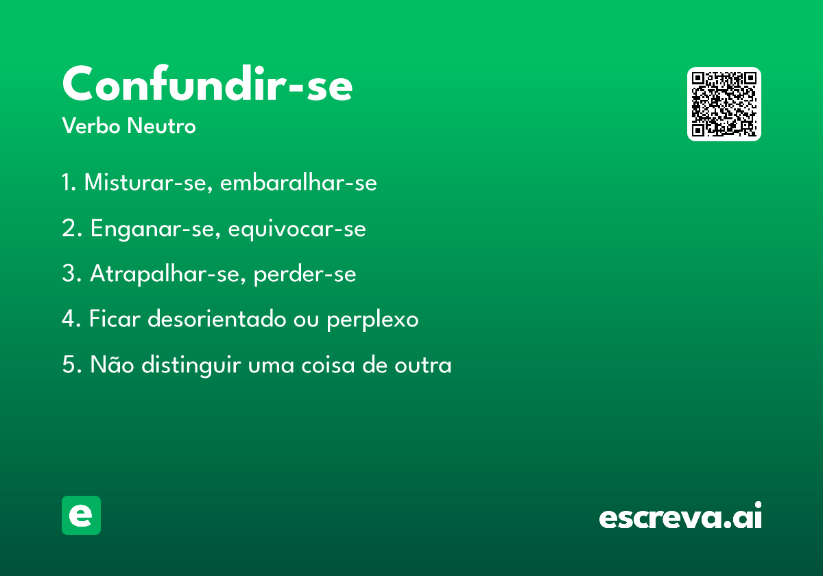 confundir-se