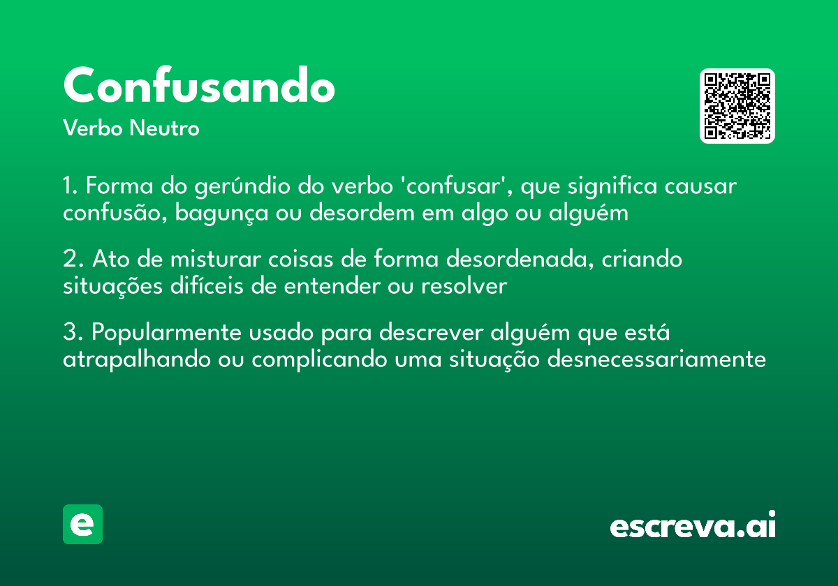 confusando