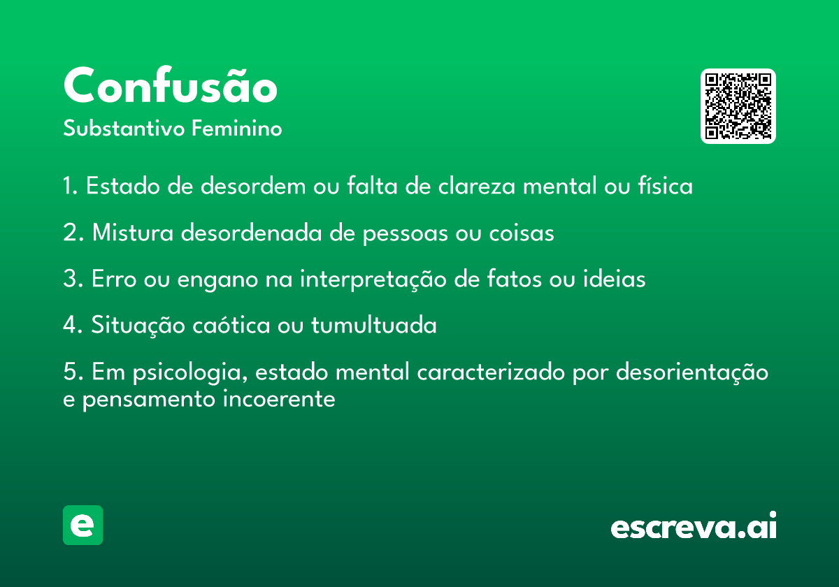 confusão