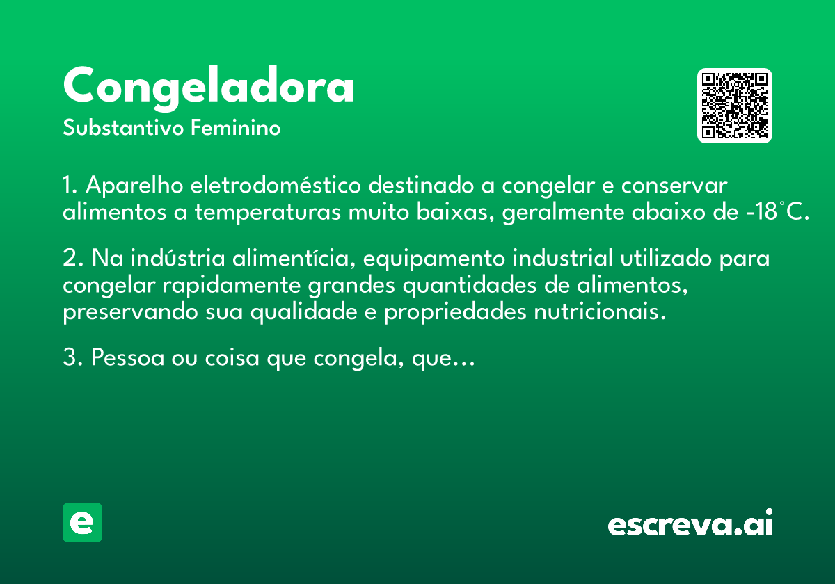 congeladora