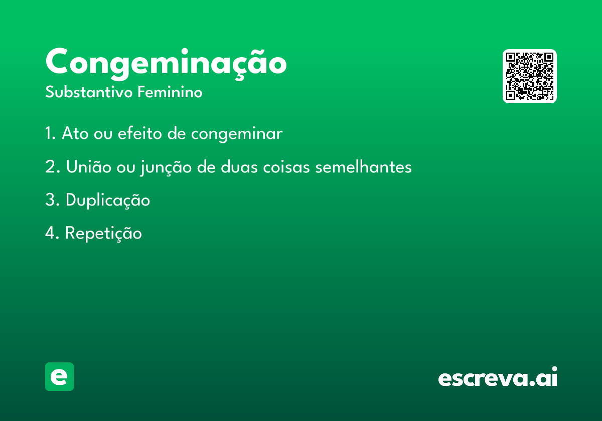 congeminação