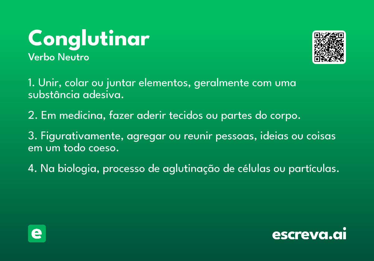 conglutinar