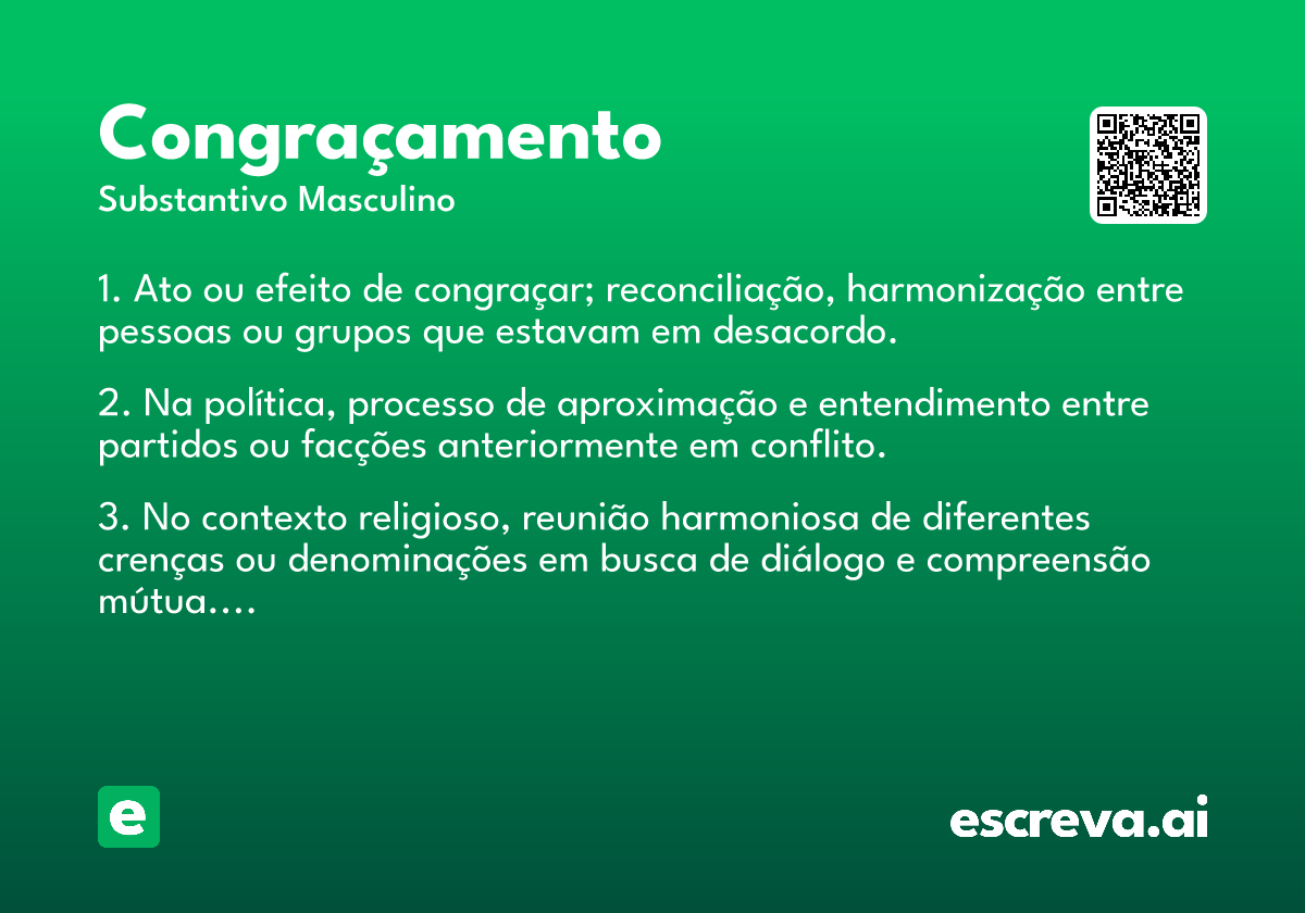 congraçamento