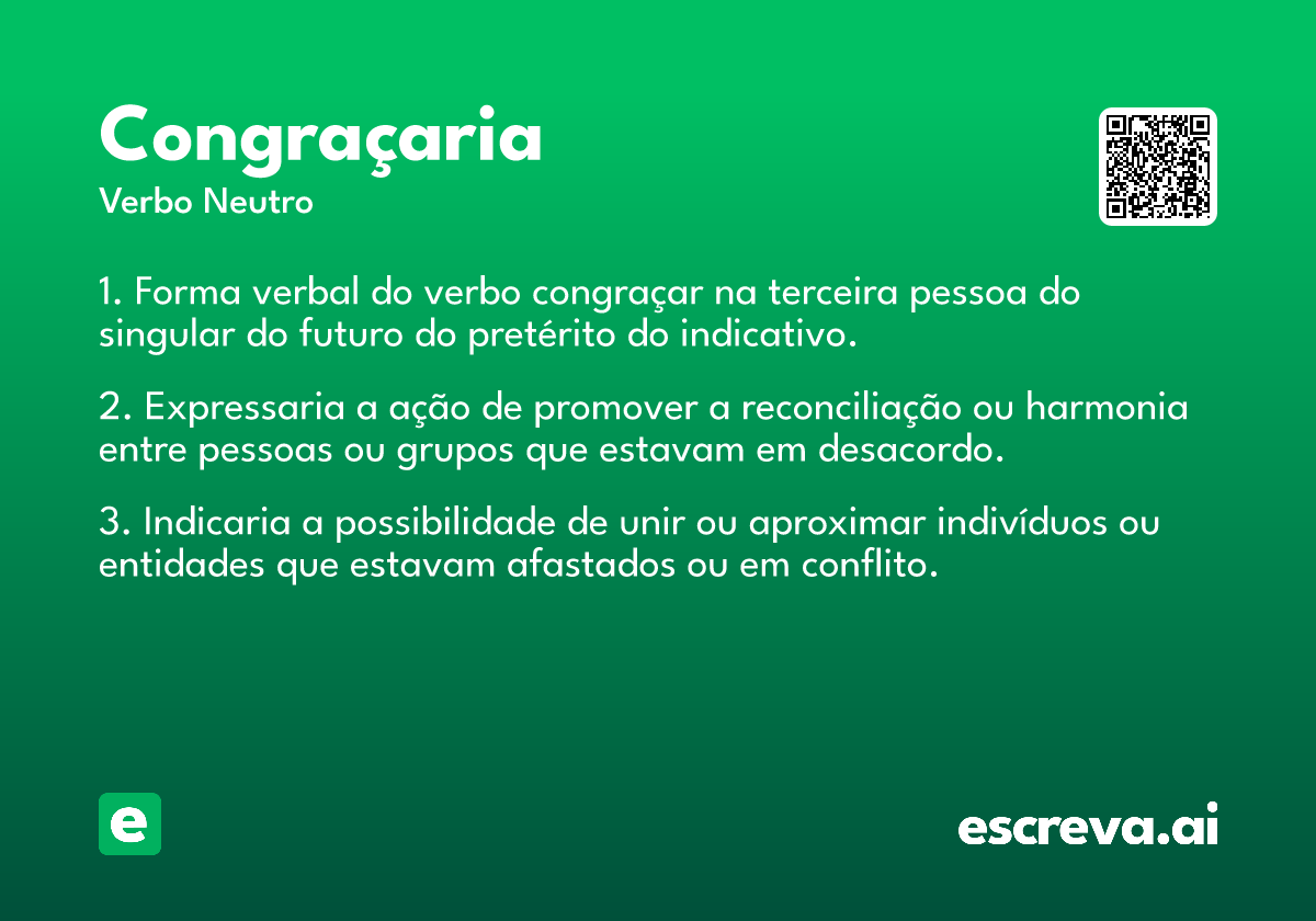 congraçaria