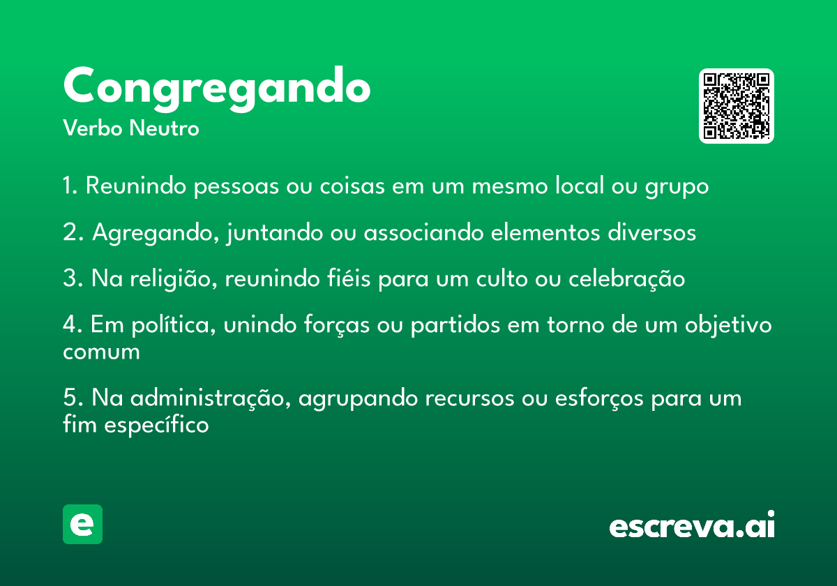 congregando