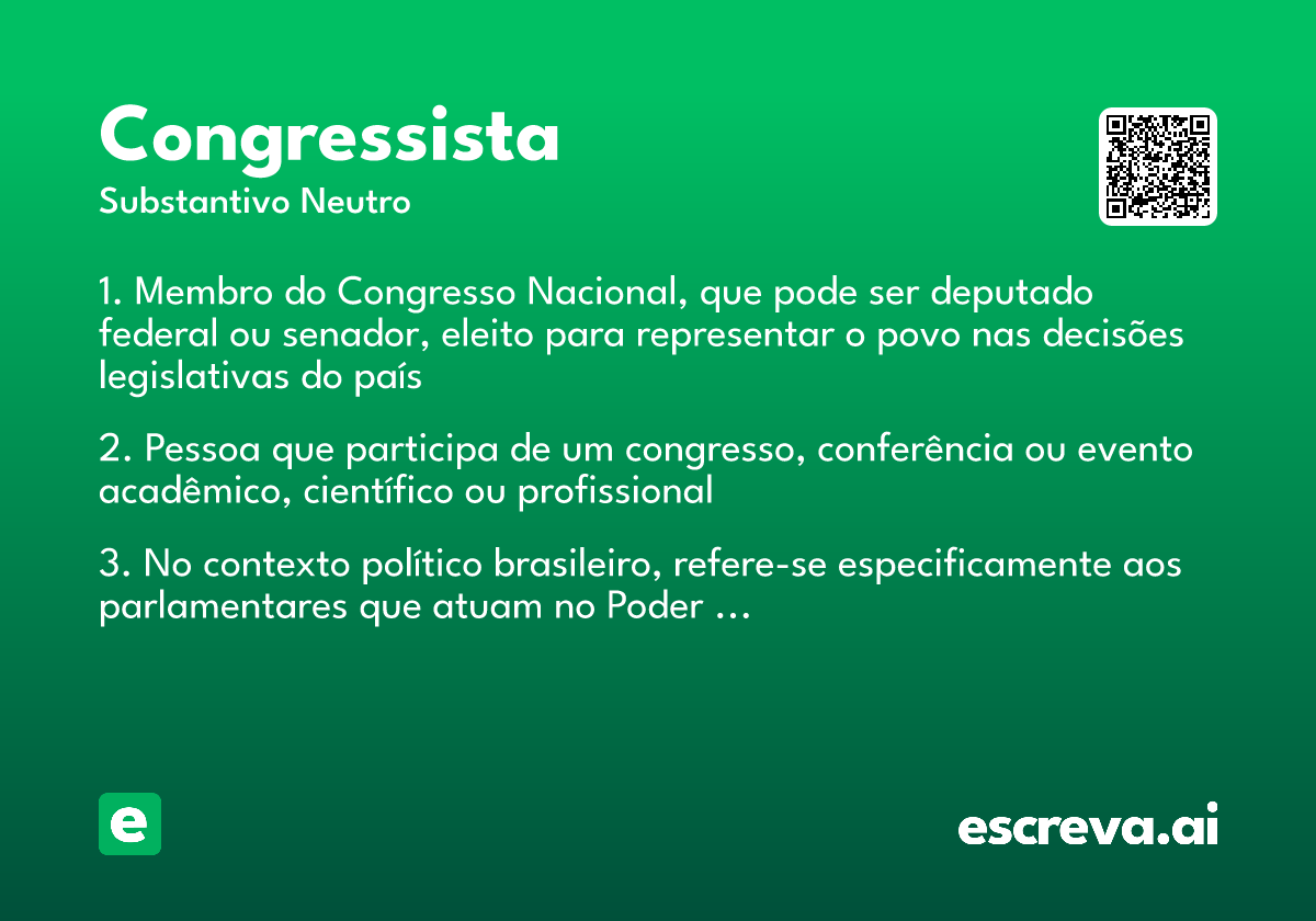 congressista