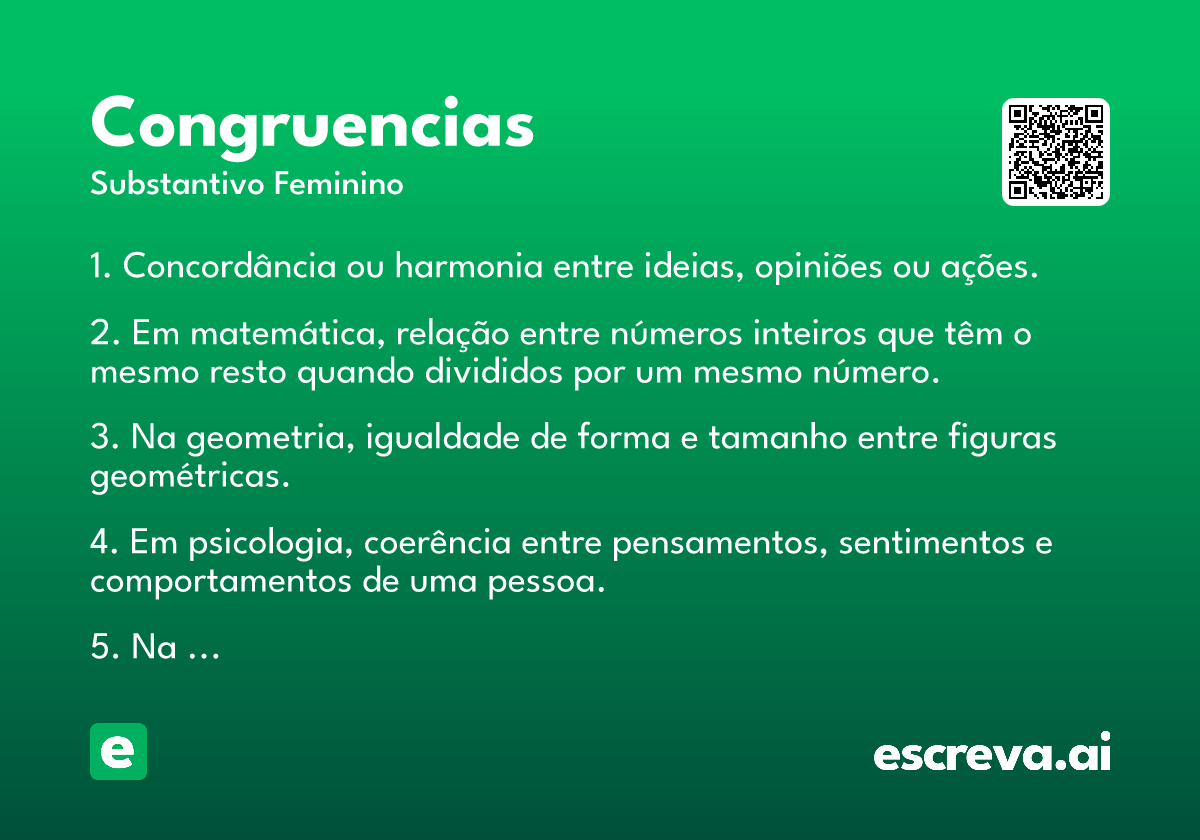 congruencias
