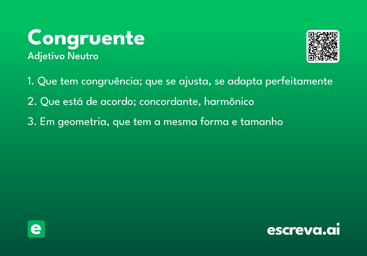congruente