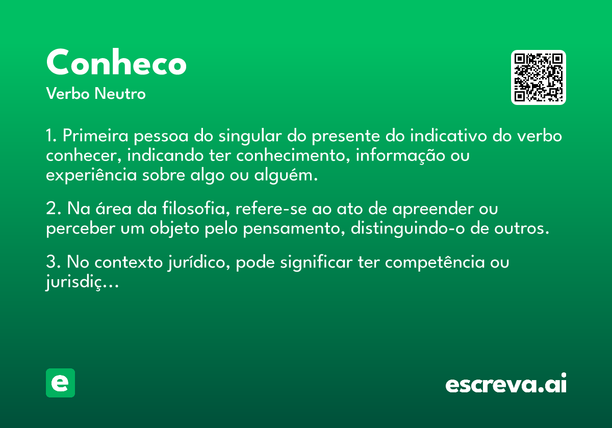 conheco