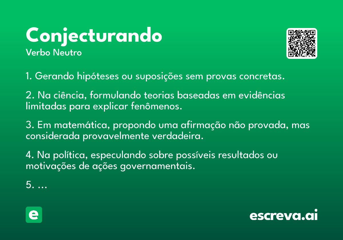 conjecturando