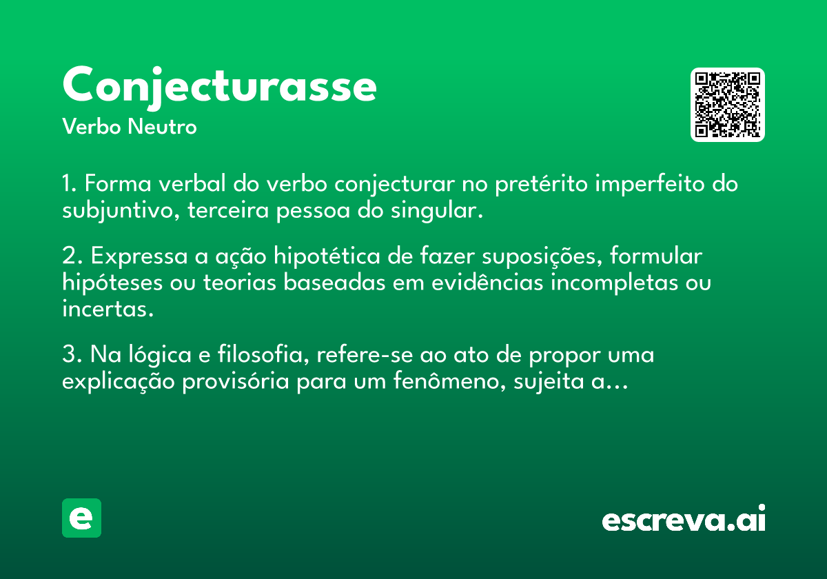 conjecturasse