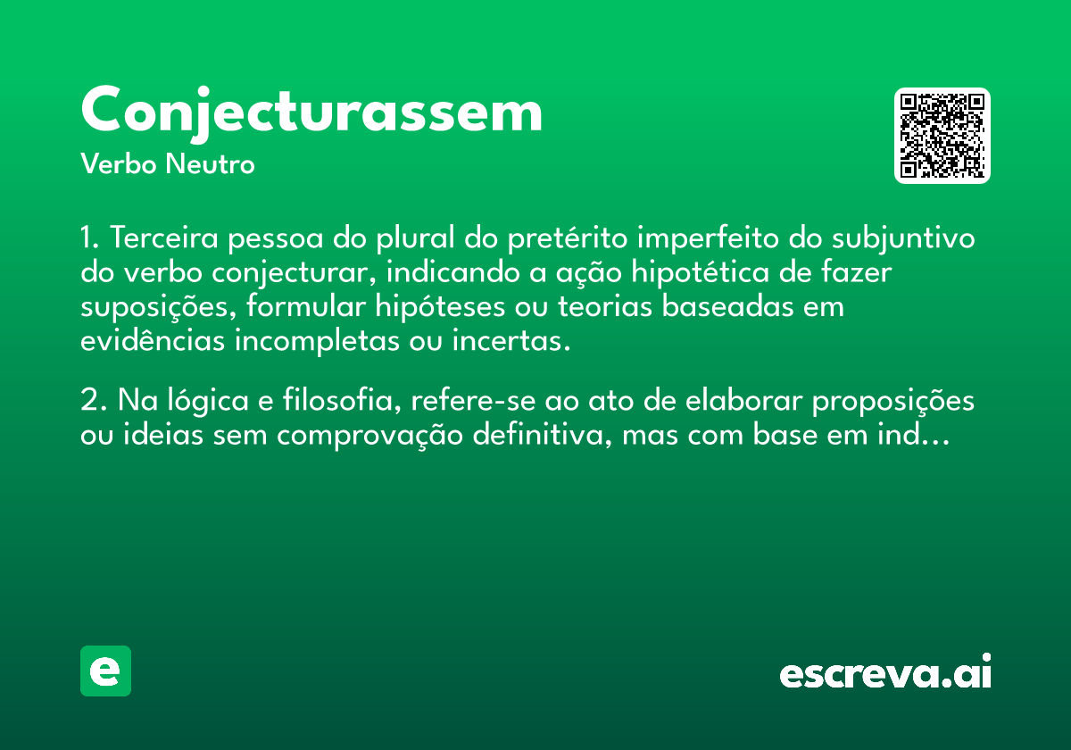 conjecturassem