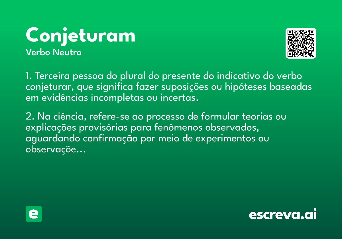 conjeturam