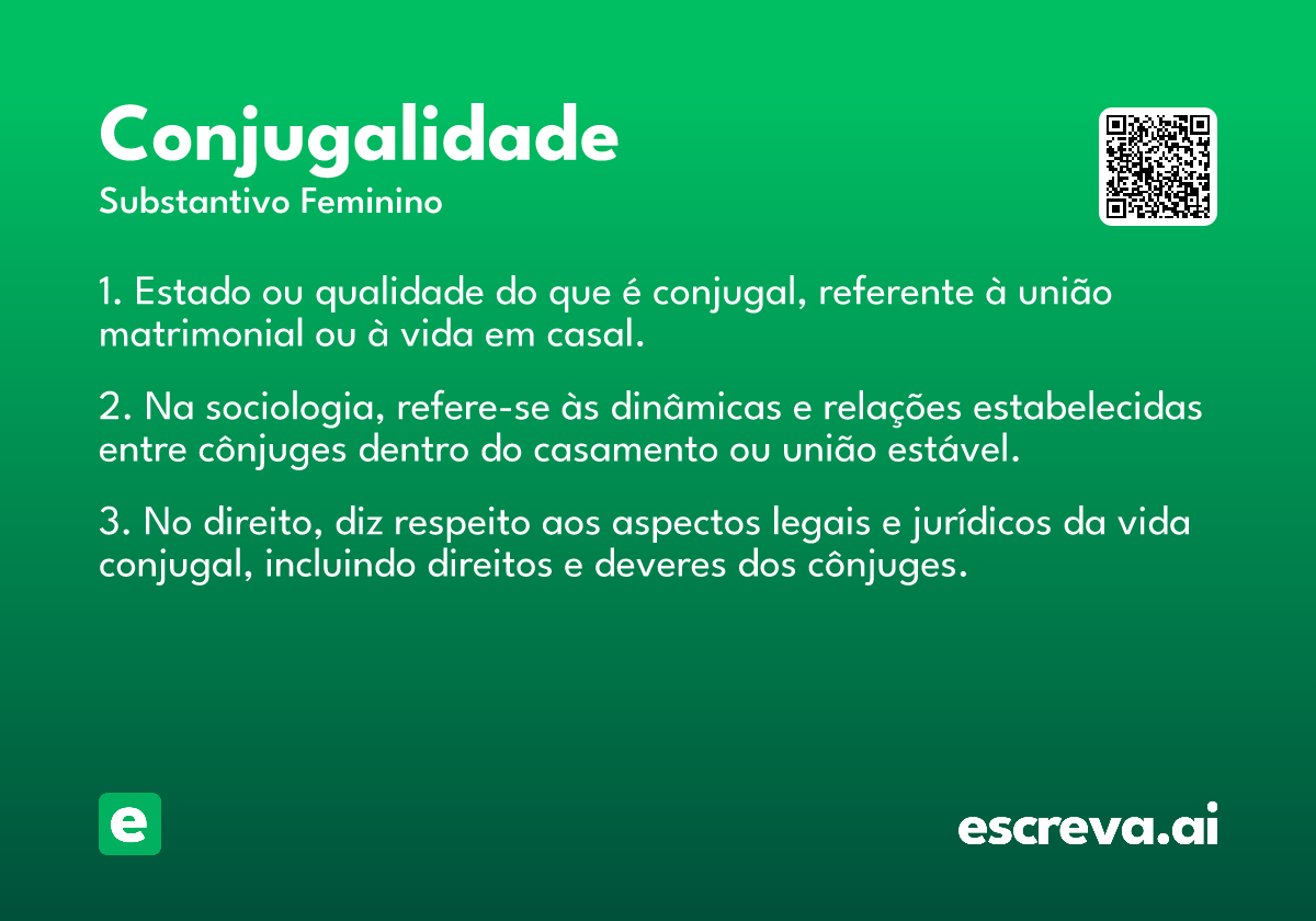 conjugalidade