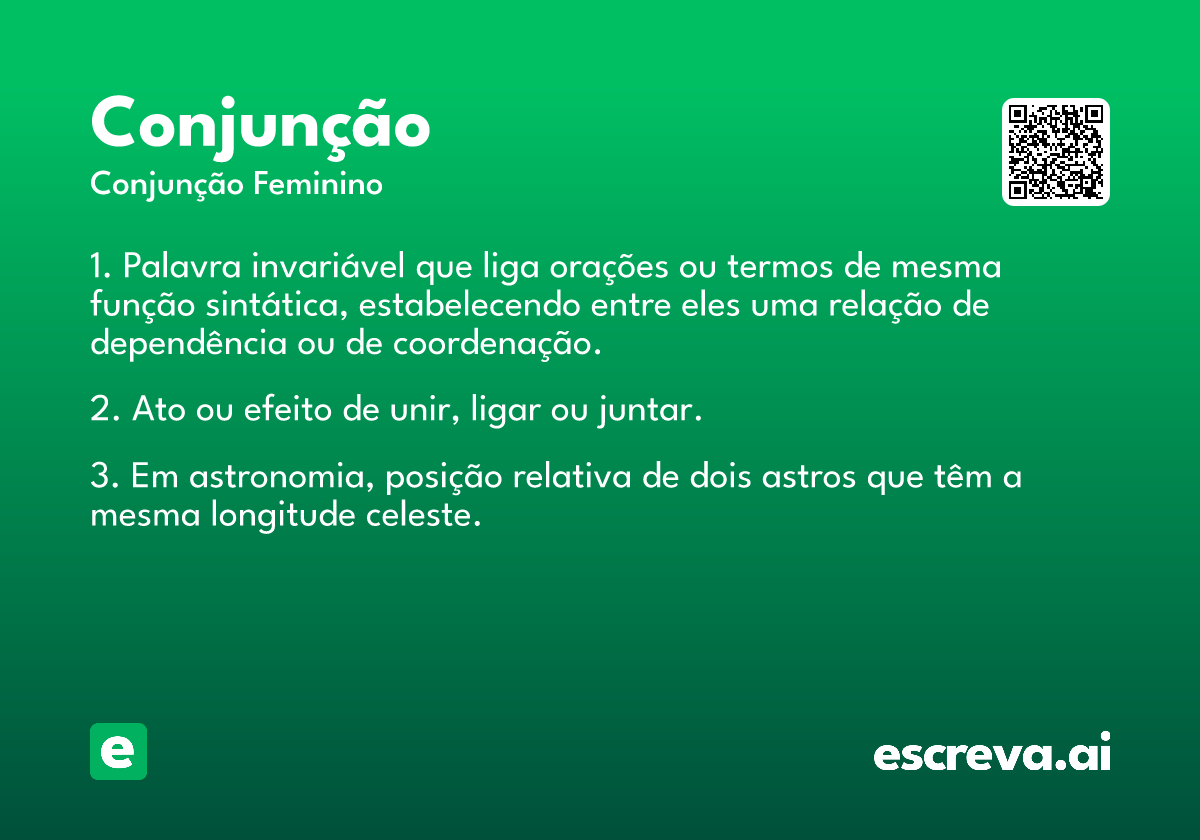 conjunção