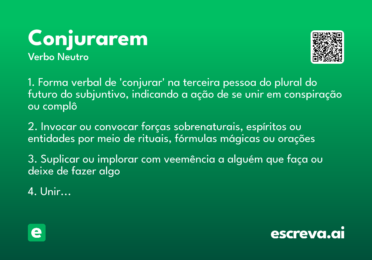 conjurarem