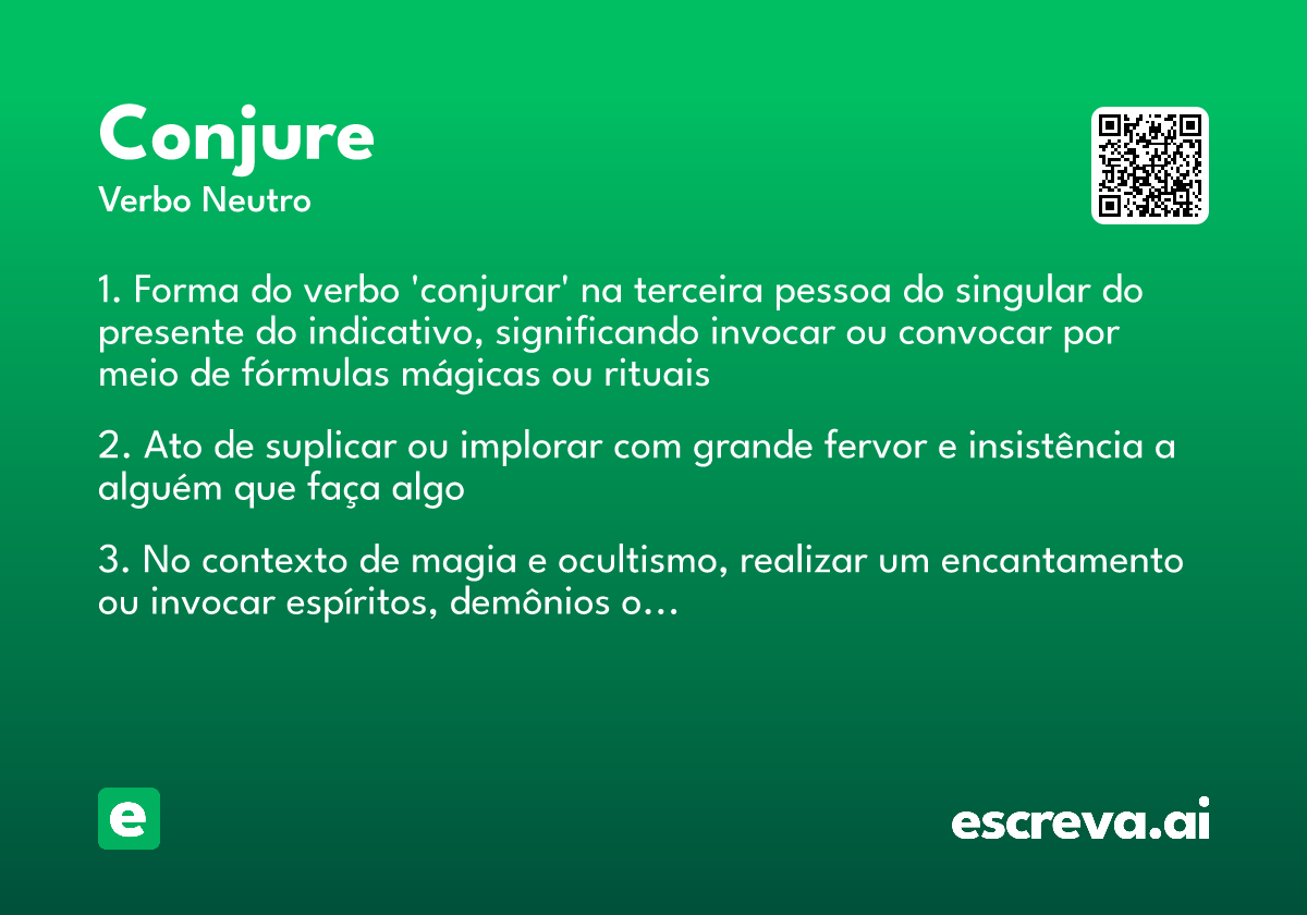 conjure