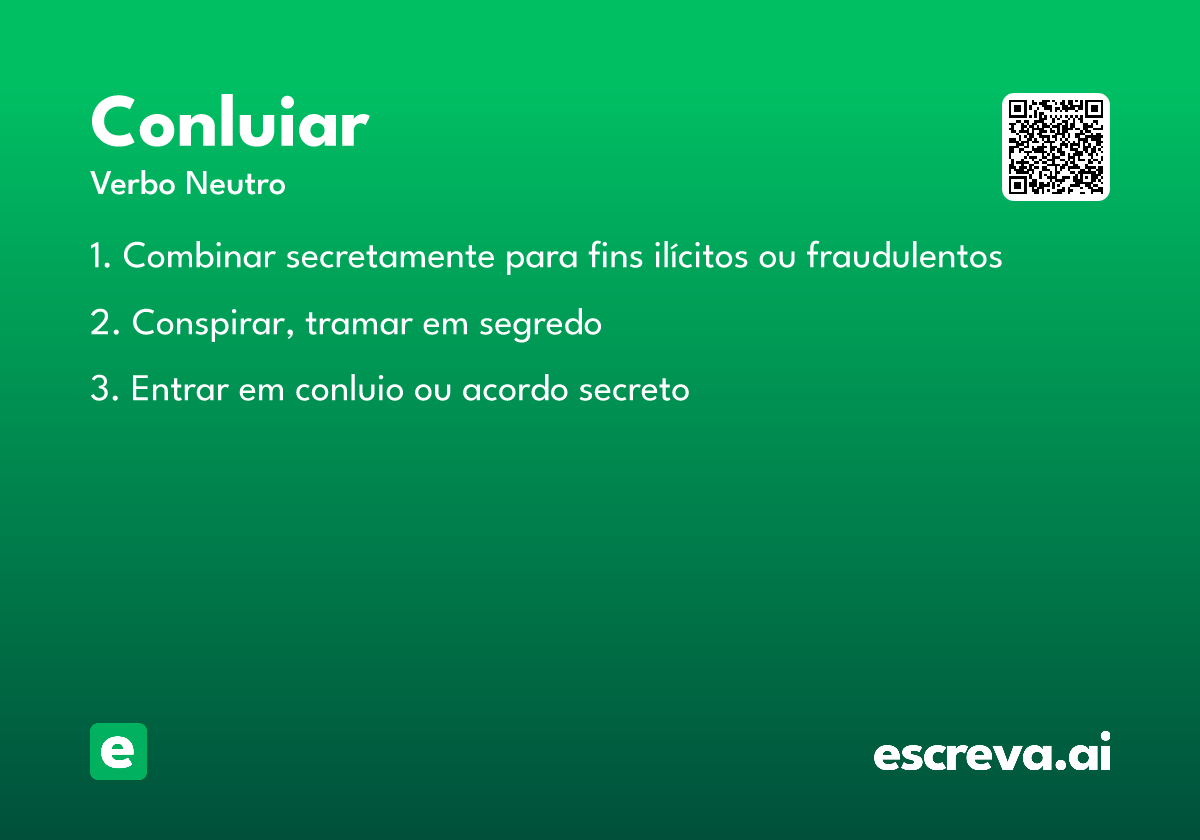 conluiar