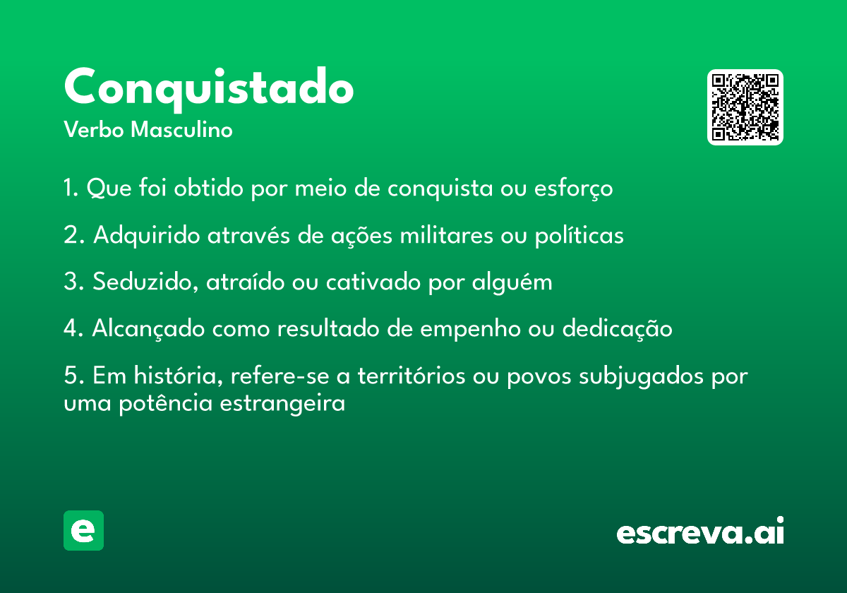 conquistado