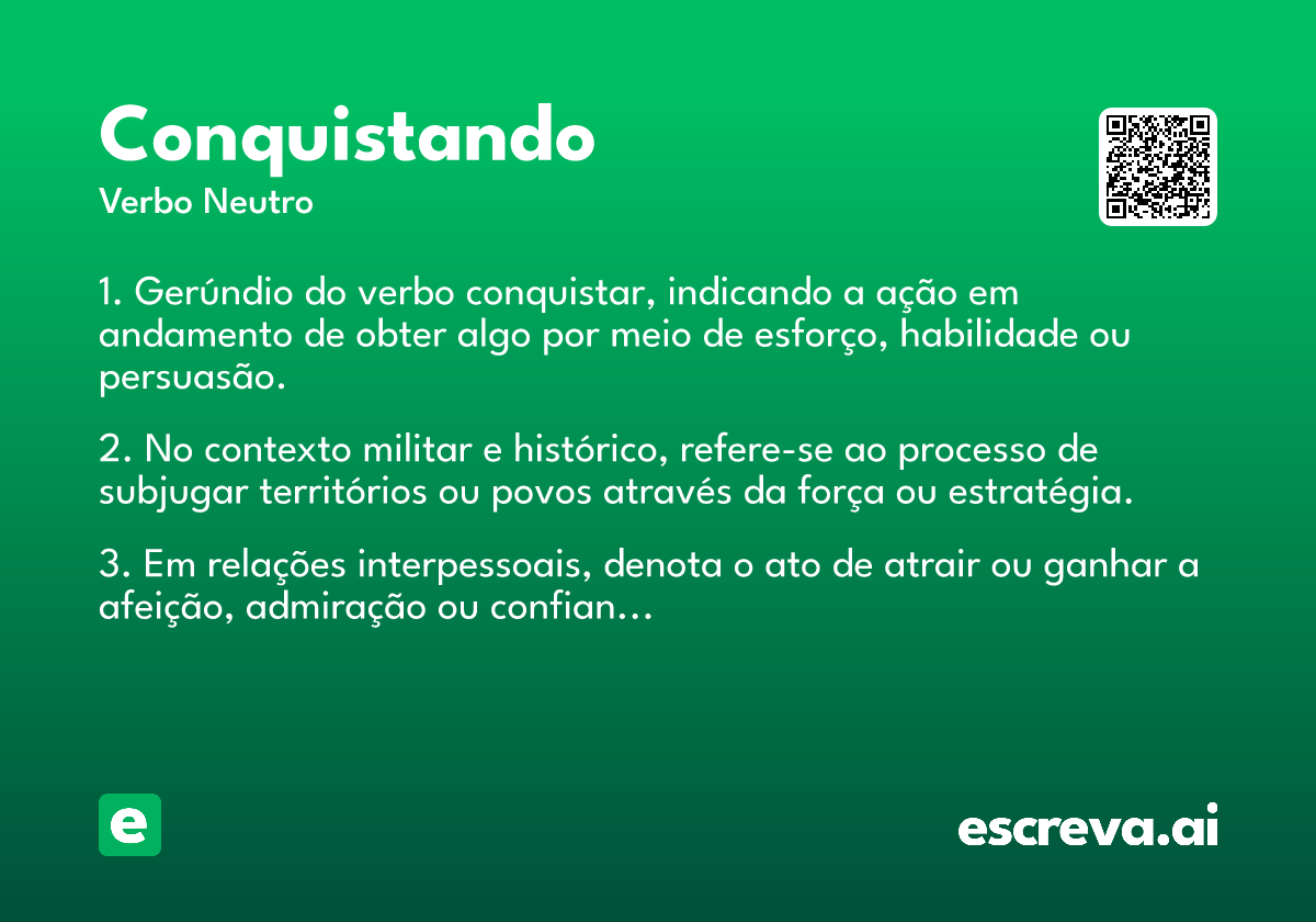 conquistando